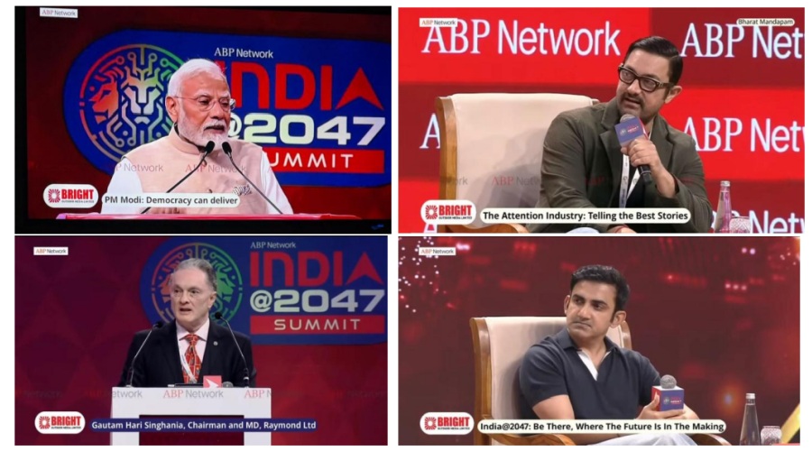Bright Outdoor Media Official Outdoor Media Partner of India @ 2047 Summit